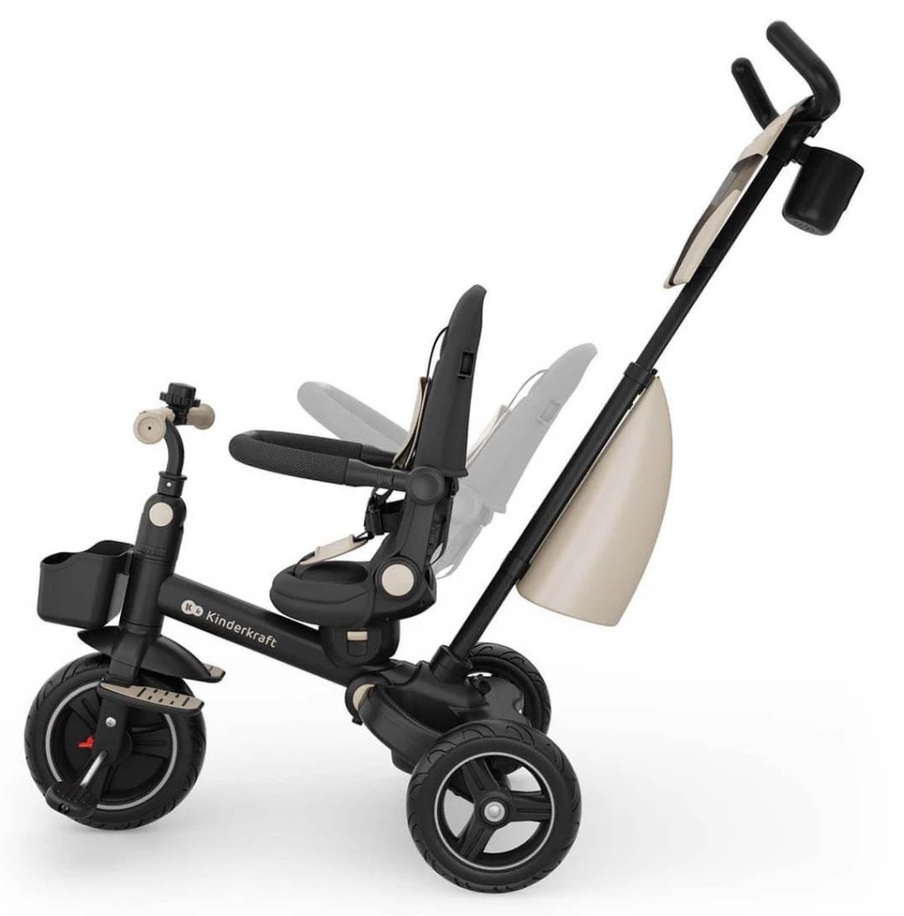 Bicicletă pentru copii kinderkraft spinstep 2 plus beige (krspst02begpl00) 2