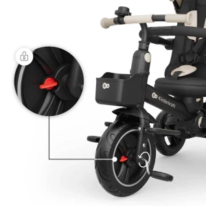Bicicletă pentru copii kinderkraft spinstep 2 plus beige (krspst02begpl00) Thumbnail 3