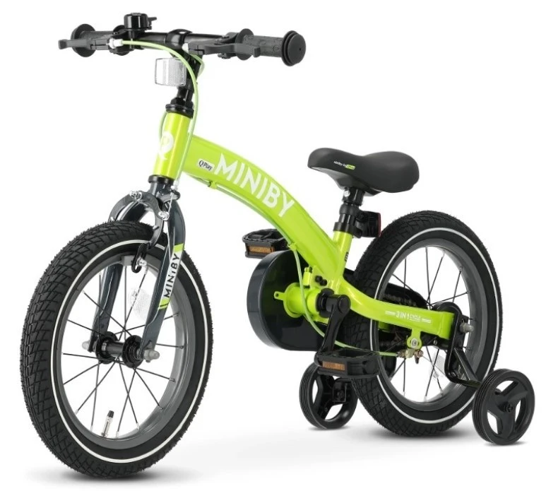 Bicicletă pentru copii qplay miniby 3in1 14 grey 9