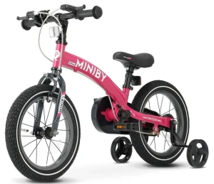 Bicicletă pentru copii qplay miniby 3in1 14 grey Thumbnail 10