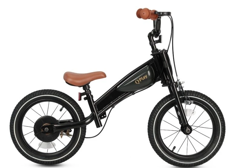 Bicicletă pentru copii qplay motor 3in1 14 black 3