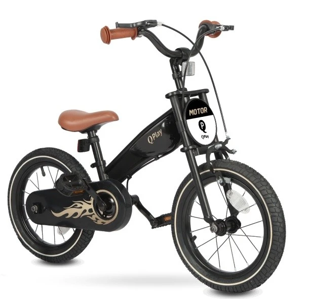 Bicicletă pentru copii qplay motor 3in1 14 black 5