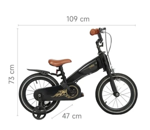 Bicicletă pentru copii qplay motor 3in1 16 black Thumbnail 2