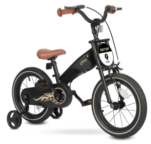 Bicicletă pentru copii qplay motor 3in1 16 black