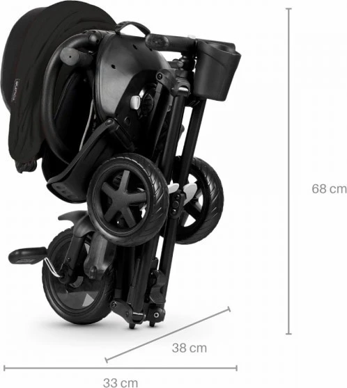 Bicicletă pentru copii qplay nova niello black 8