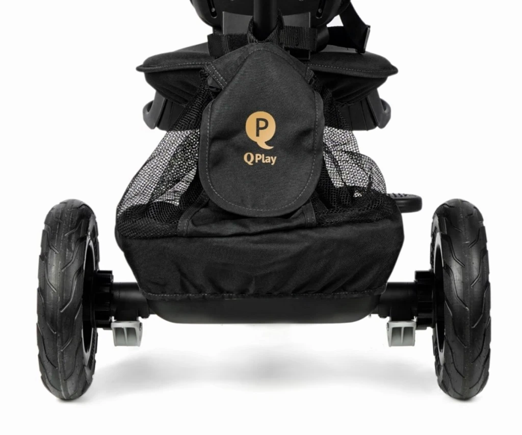 Детский велосипед qplay rito deluxe black 10
