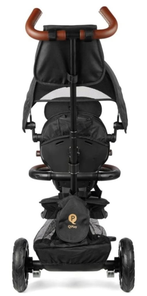Детский велосипед qplay rito deluxe black 6