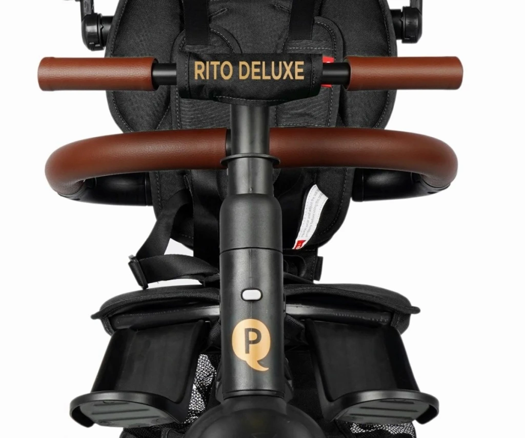 Детский велосипед qplay rito deluxe black 9