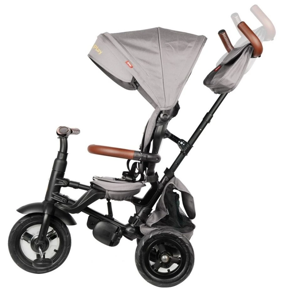 Детский велосипед qplay rito deluxe grey 4