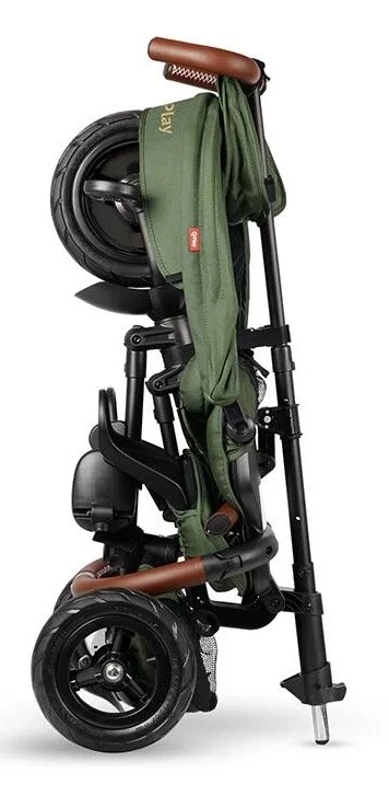 Детский велосипед qplay rito deluxe olive green 9