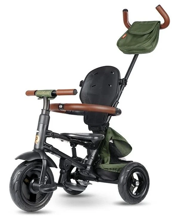 Детский велосипед qplay rito deluxe olive green 6