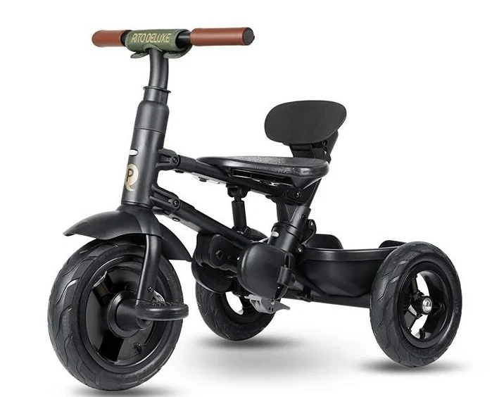 Детский велосипед qplay rito deluxe olive green 8