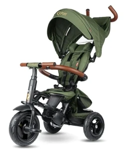 Детский велосипед qplay rito deluxe olive green