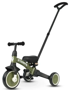 Bicicletă pentru copii qplay stager 3 in1 green