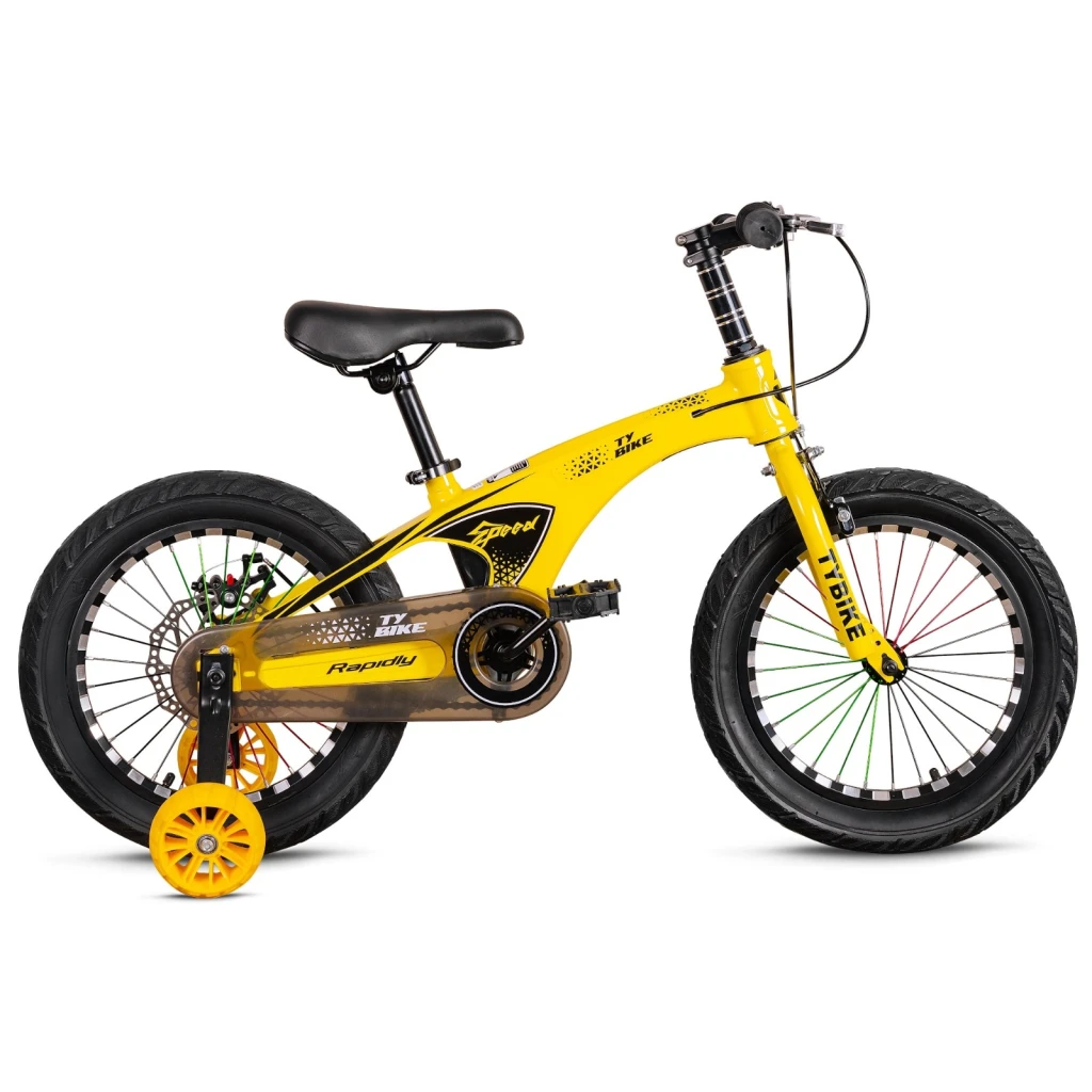Детский велосипед tybike bk-08 14 black 2