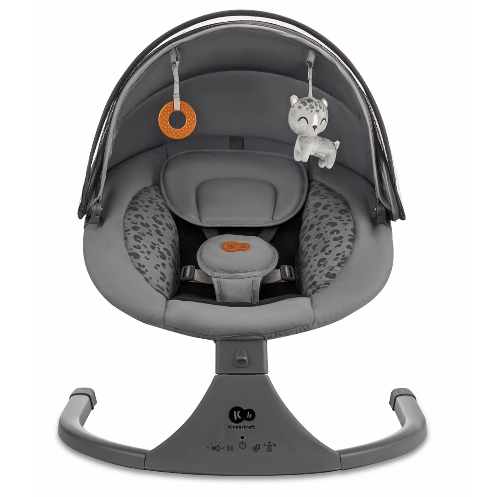 Leagăn pentru bebeluși kinderkraft lumi 2 dark grey (kblumi02dgr0000) 2