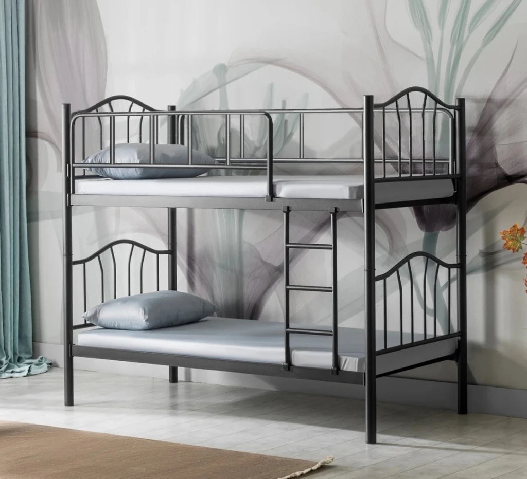 Двухъярусная кровать evger r-25 90x200cm black 2
