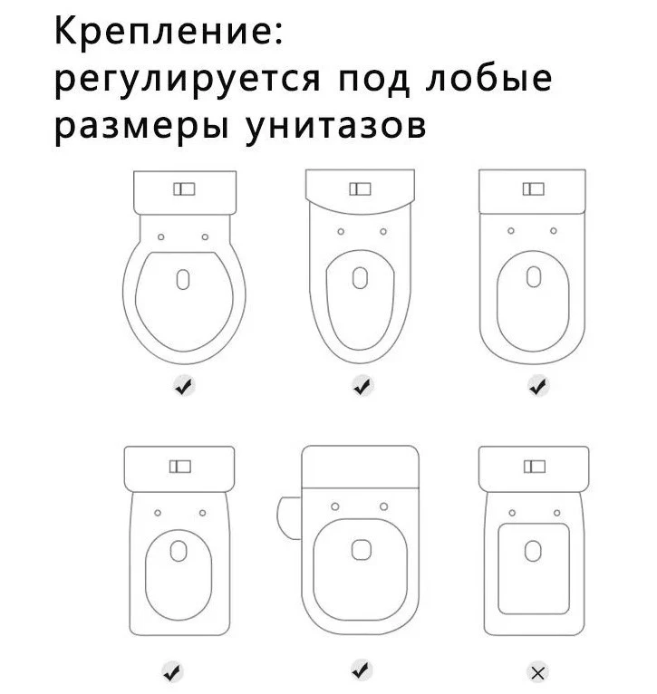 Детское сиденье для унитаза 4play at164 grey 5