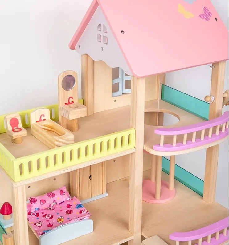 Căsuță pentru păpuși 4play elevator princess room 4