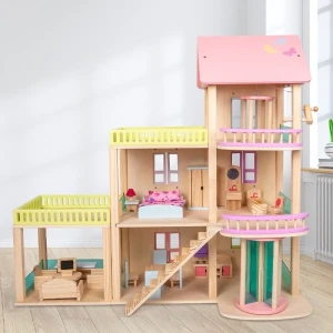 Căsuță pentru păpuși 4play elevator princess room Thumbnail 3