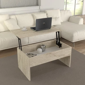 Măsuţă cafea hanah home akilli white Thumbnail 6