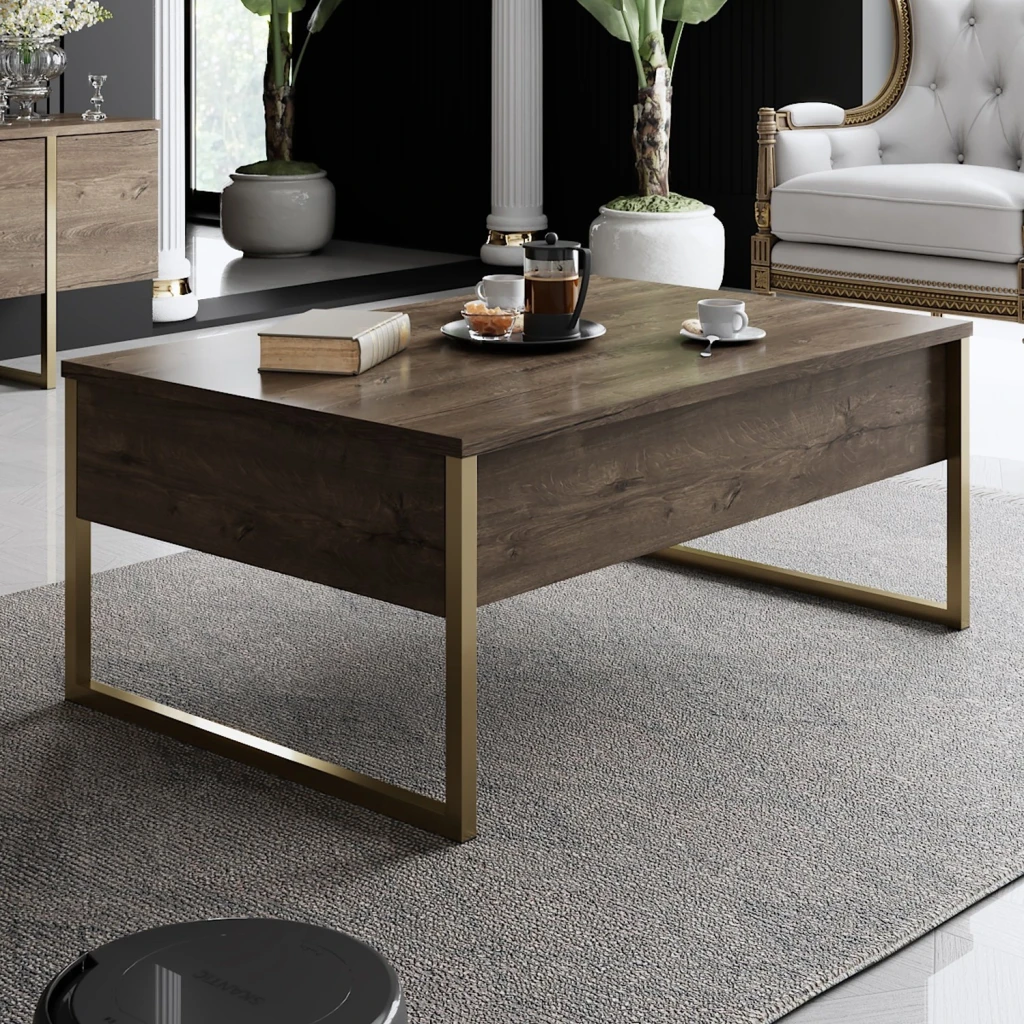 Журнальный столик hanah home luxe anthracite black 8