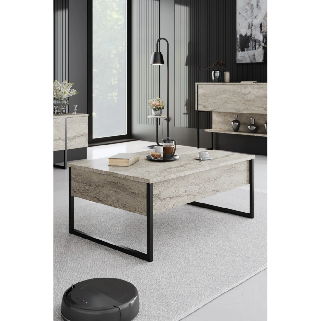 Журнальный столик hanah home luxe anthracite black 11