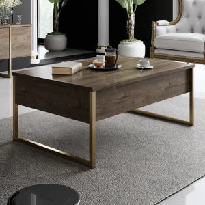 Журнальный столик hanah home luxe anthracite black Thumbnail 8