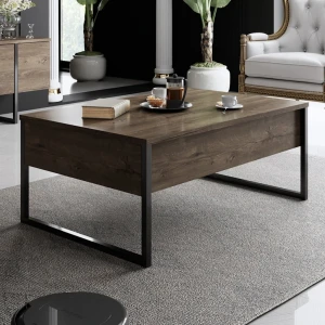Журнальный столик hanah home luxe anthracite black Thumbnail 9