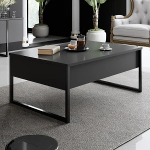 Măsuţă cafea hanah home luxe anthracite black