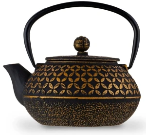 Заварочный чайник konighoffer hanako 0.8l gold/black Thumbnail 2