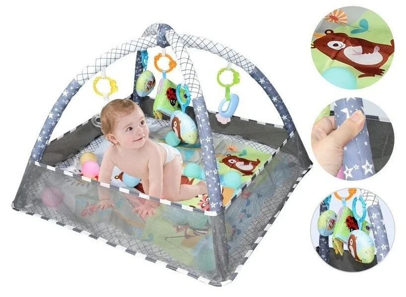Covor joc pentru copii 4play activity gym chocolate (fc042) 3