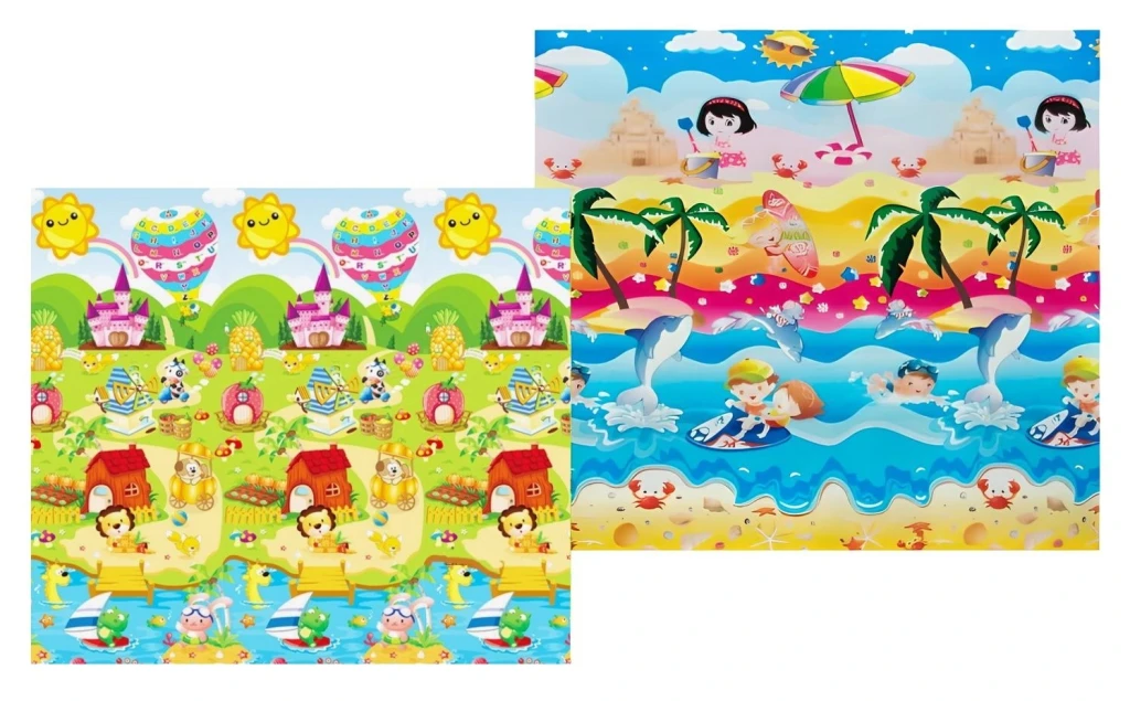 Covor joc pentru copii 4play girl at sea/animals 180x200x1.5cm 7