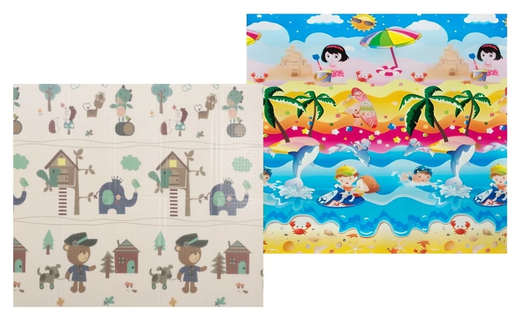 Covor joc pentru copii 4play girl at sea/animals 180x200x1.5cm 6