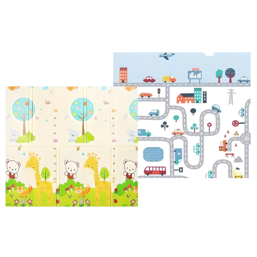 Covor joc pentru copii 4play girl at sea/animals 180x200x1.5cm 8