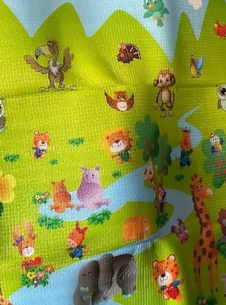 Covor joc pentru copii 4play girl at sea/animals 180x200x1.5cm 5
