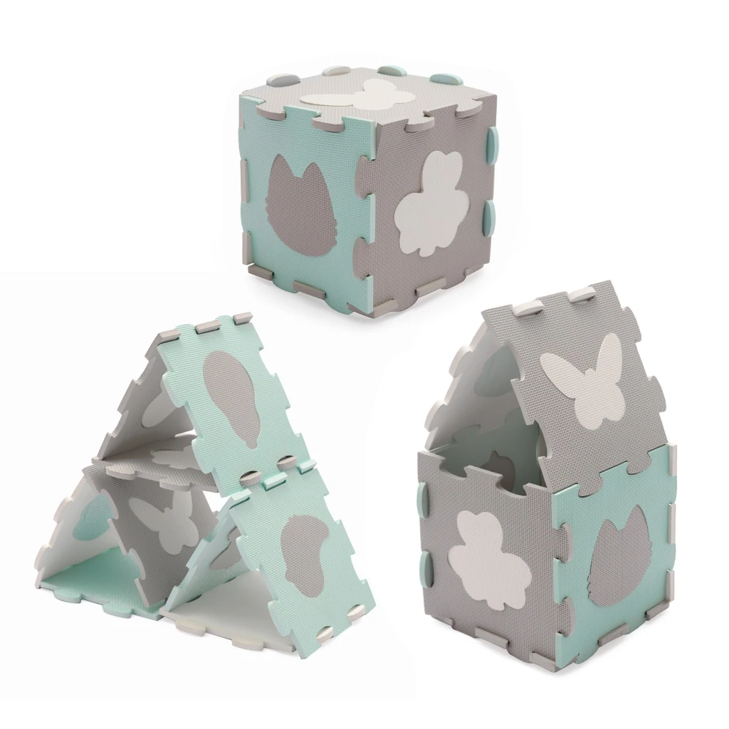Коврик-пазл kinderkraft luno sharpes mint (kplush00min0000) 7