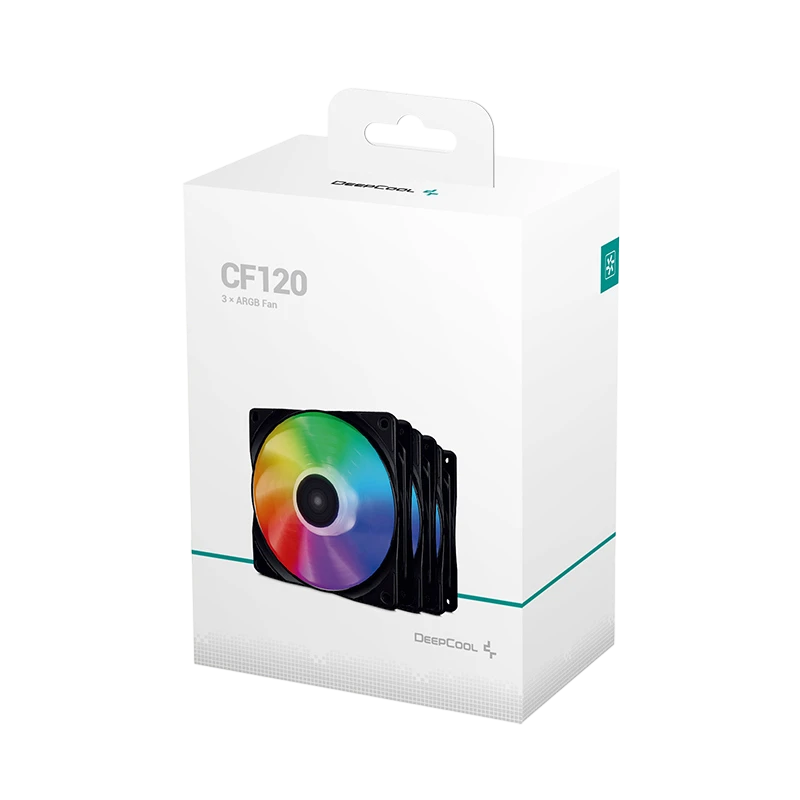 Вентилятор для пк deepcool cf 120-3 in 1, 120 мм 6
