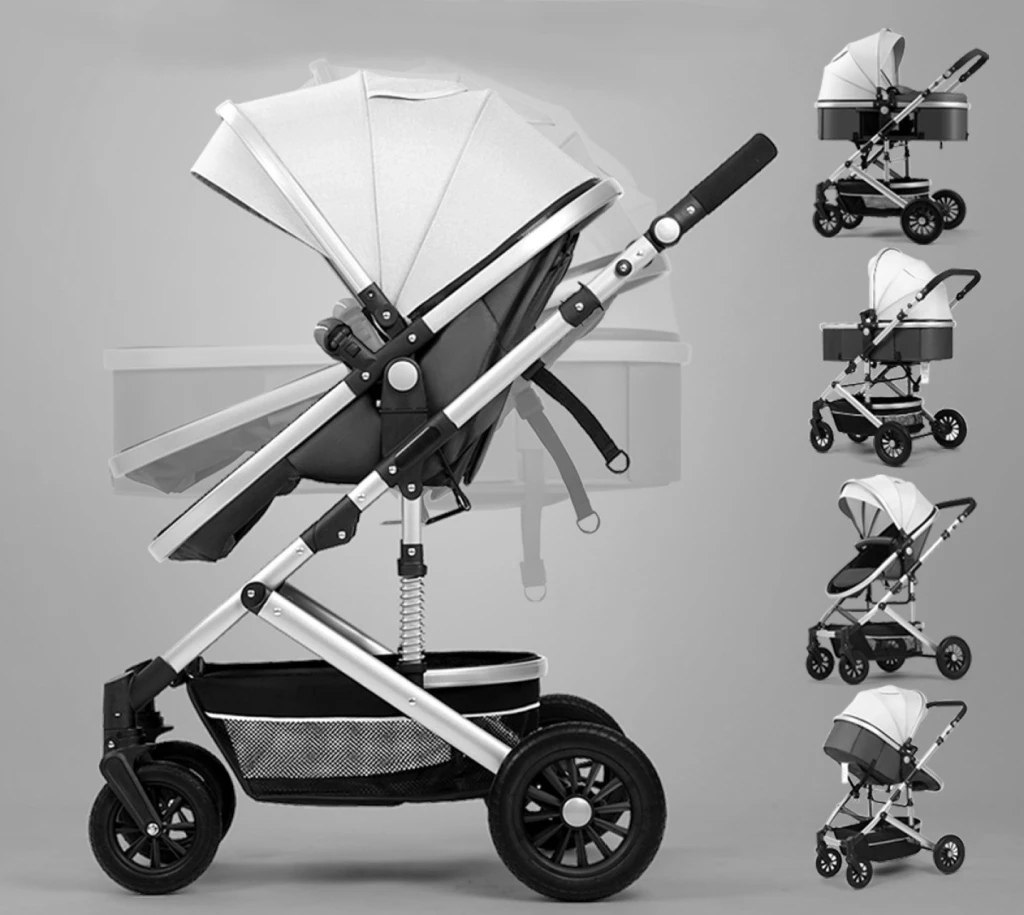 Коляска 4play at81 golden grey 2