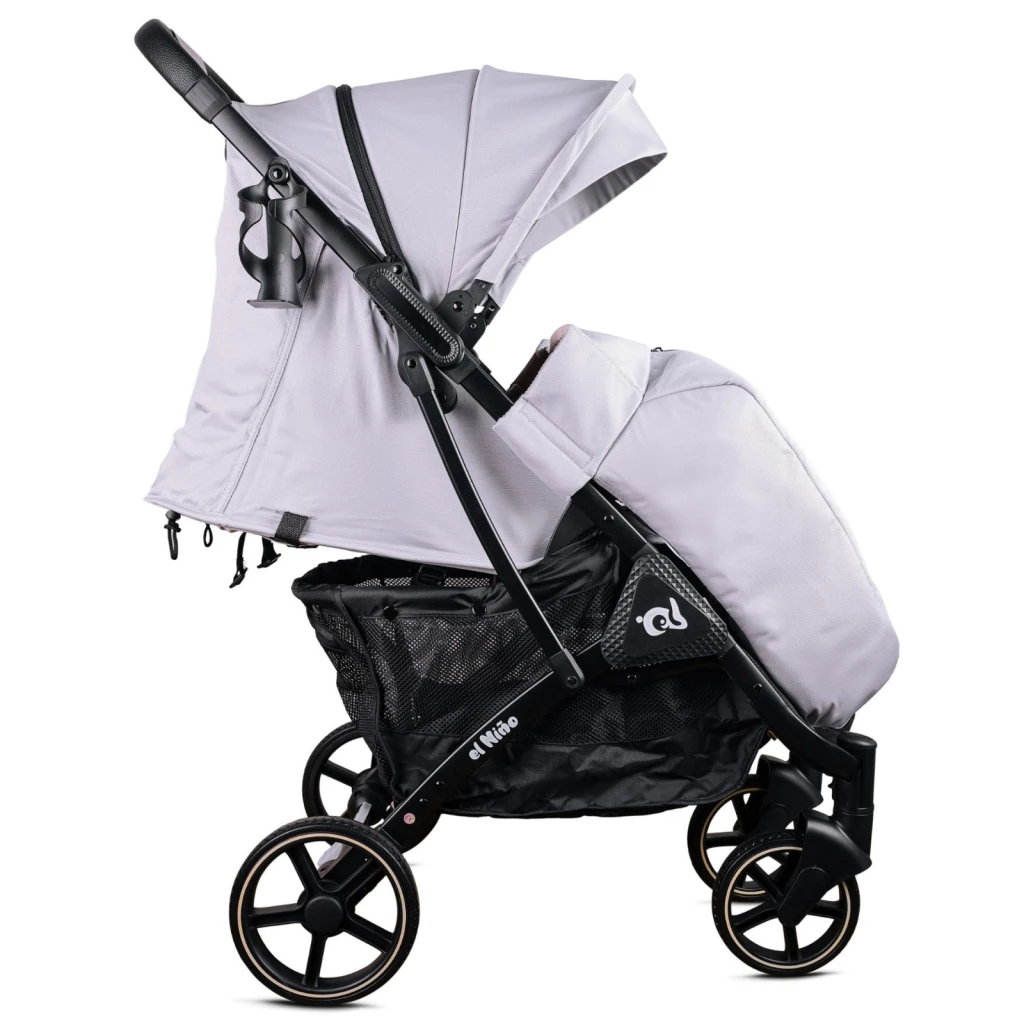 Коляска el nino blanca golden black 7