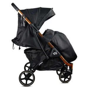 Коляска el nino blanca golden black