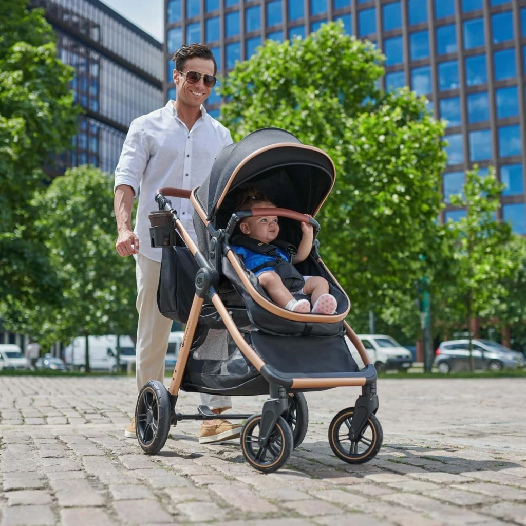 Cărucior kinderkraft esme 2in1 black (ksesme00blk2000) 5