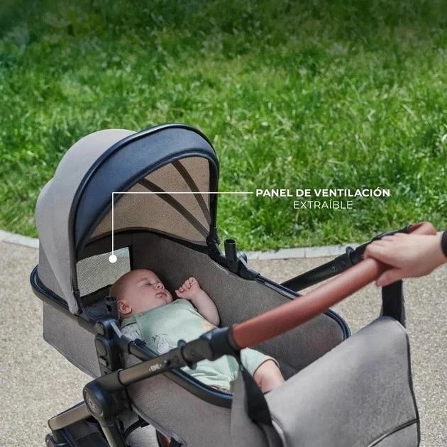 Коляска kinderkraft esme 2in1 moonlight grey (ksesme00gry2000) 9