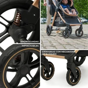 Коляска kinderkraft esme 2in1 moonlight grey (ksesme00gry2000) Thumbnail 6