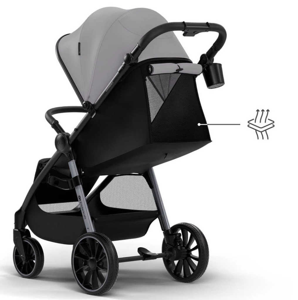 Cărucior kinderkraft grande 2 moonlight grey (ksgran02gry0000) 5