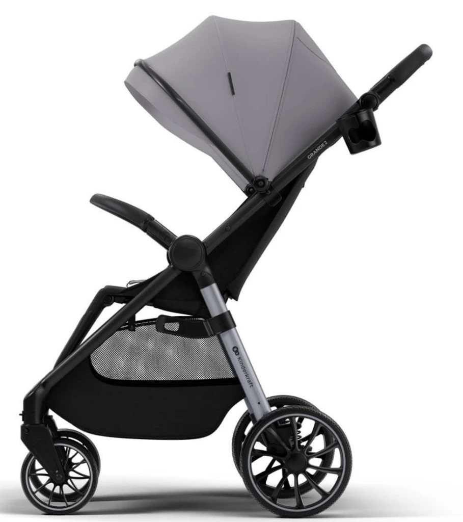 Cărucior kinderkraft grande 2 moonlight grey (ksgran02gry0000) 2