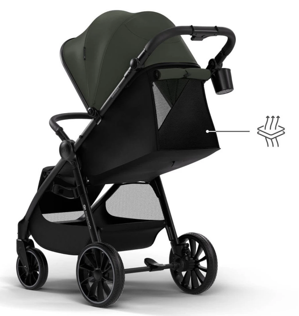Cărucior kinderkraft grande 2 mystic green (ksgran02gre0000) 5
