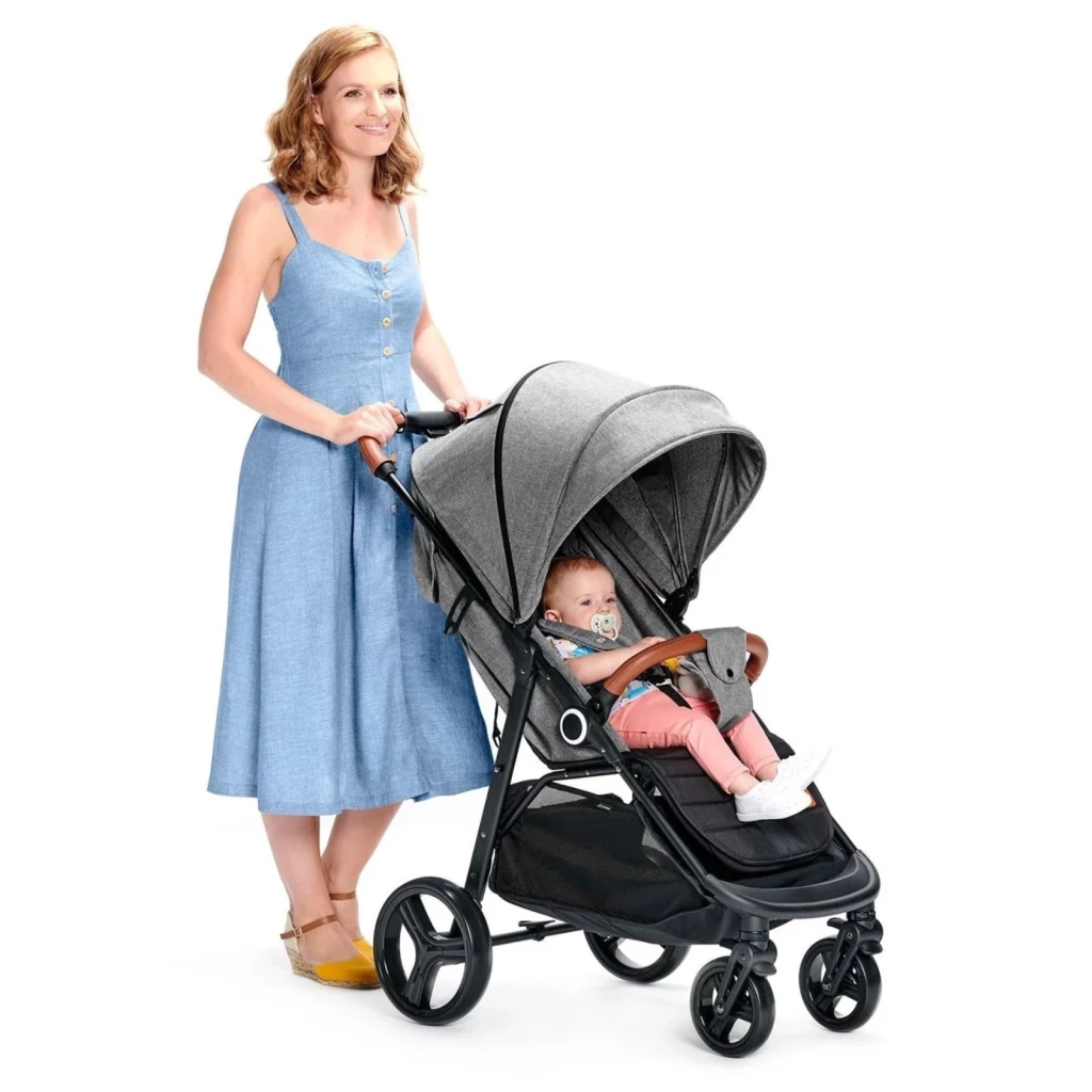 Коляска kinderkraft grande plus grey (ksgran00gry0000) 8