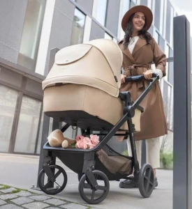 Cărucior kinderkraft newly 3in1 mink pro beige (ksnewl00beg300i) Thumbnail 11