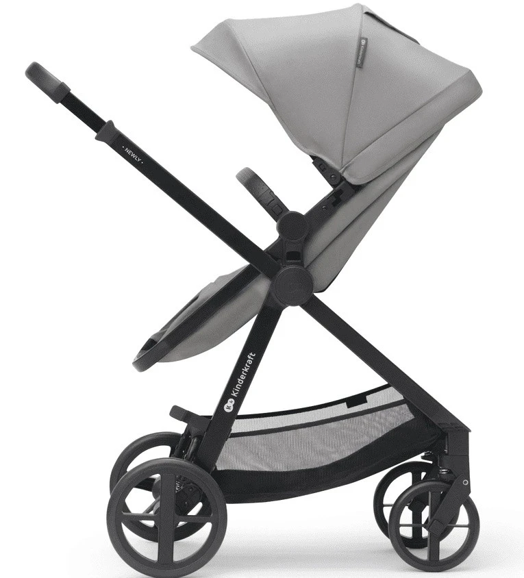Cărucior kinderkraft newly 3in1 mink pro grey (ksnewl00gry300i) 5